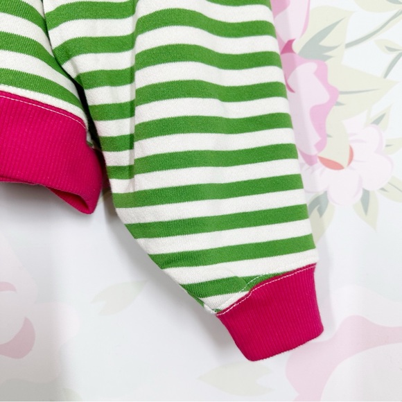 NEW Free People We The Free Classic Striped Oversized Crewneck Sweatshirt M - Picture 7 of 13